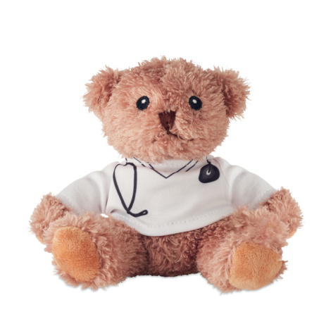 Ourson médecin personnalisable avec t-shirt Doc