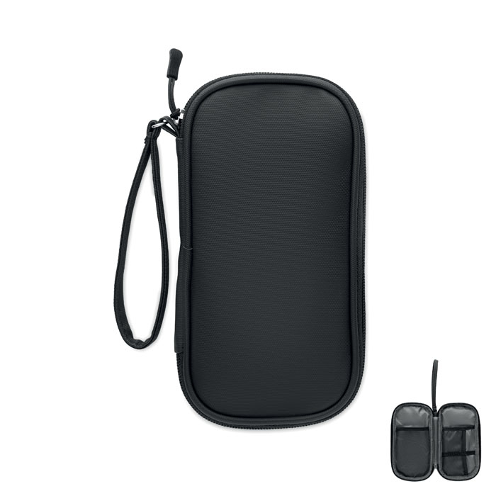 Trousse organisateur RPET à personnaliser Allthere Noir