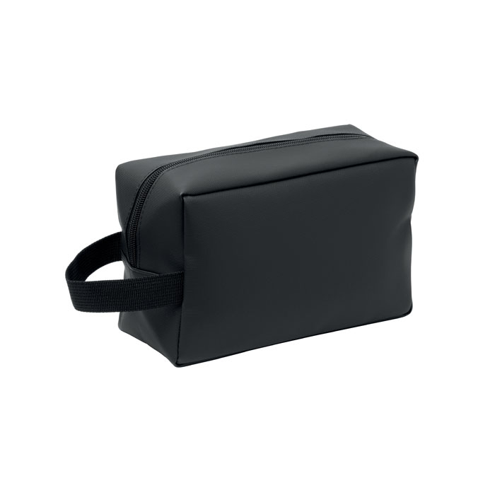Trousse de toilette RPET publicitaire Doppkit Noir