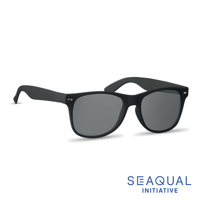 Lunettes de soleil SEAQUAL à personnaliser Soblue Noir