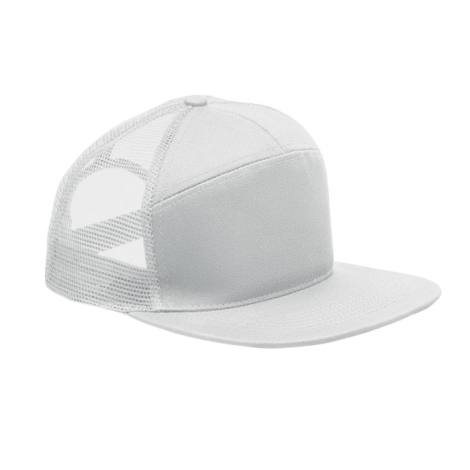 Casquette promotionnelle 7 pans à visière plate Bead