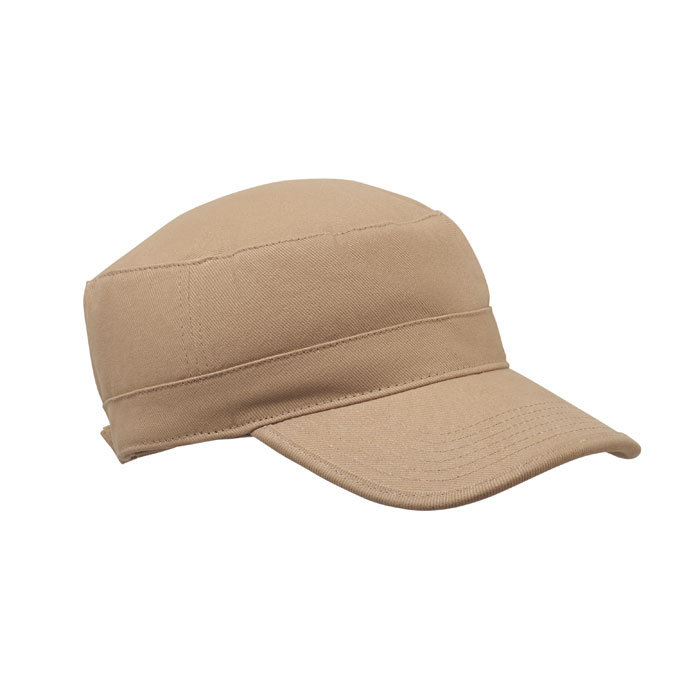 Casquette militaire personnalisée en coton 260 g/m² Field kaki