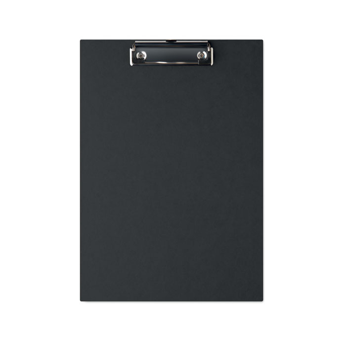 Porte-bloc A4 à personnaliser avec pince Clipa Noir