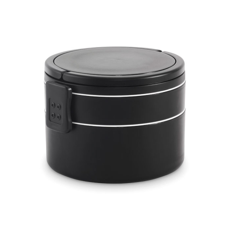 Lunch box ronde publicitaire 2 niveaux 950 ml Ensala