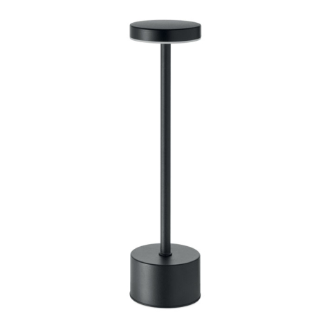 Lampe de table LED publicitaire en aluminium Bistro