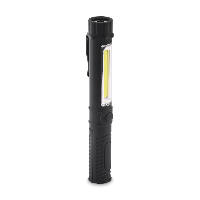 Lampe torche LED magnétique personnalisée Taier Noir