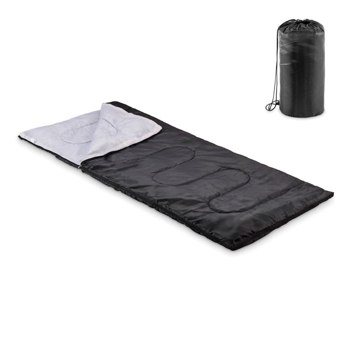 Sac de couchage extérieur promotionnel Asleep Noir