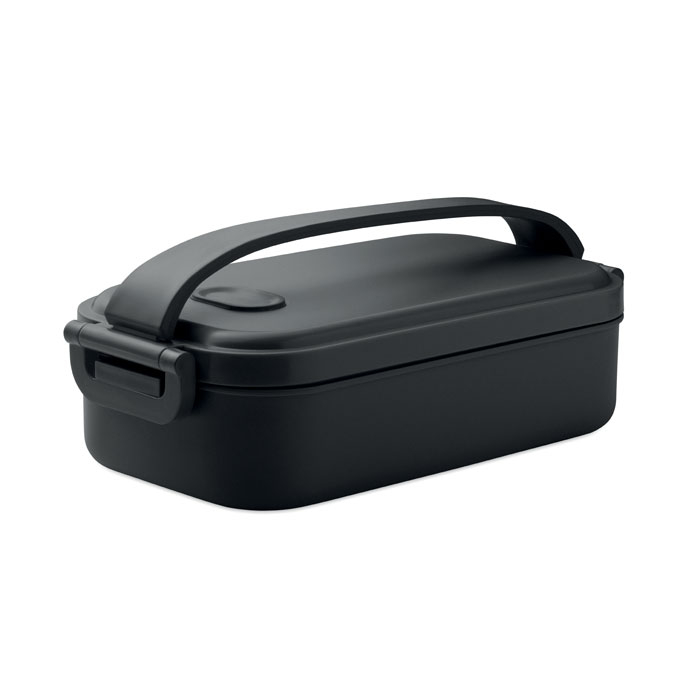 Boîte à lunch 800 ml en PP avec marquage Sarnie Noir