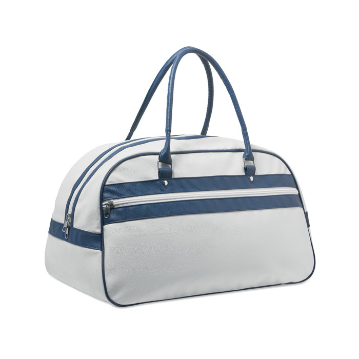 Sac de sport personnalisé 21,5 L en PU Nostalgic Blanc