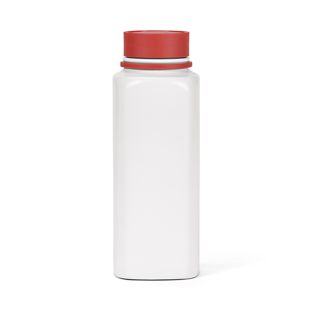 Bouteille publicitaire inox recyclé 750ml Ural Rouge