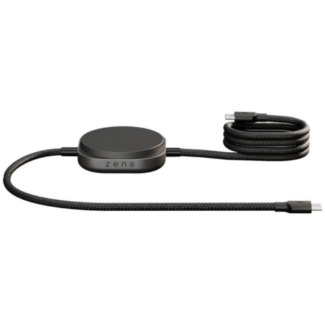 Câble USB-C 2-en-1 publicitaire 240 W Zens Pro 2