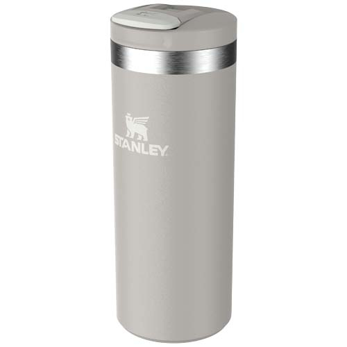Gobelet voyage personnalisé 350 ml Stanley Transit Fliptop Gris