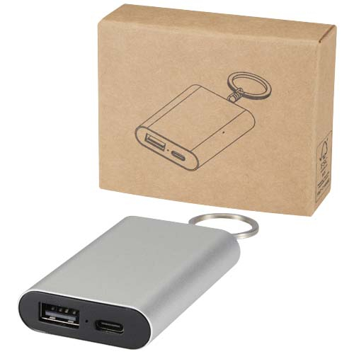 Batterie de secours 2000 mAh personnalisée Arcturus Argent
