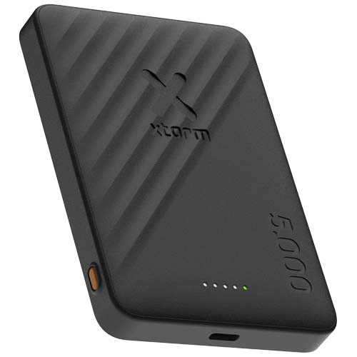 Powerbank à personnaliser 5000 mAh Xtorm Go2 Noir