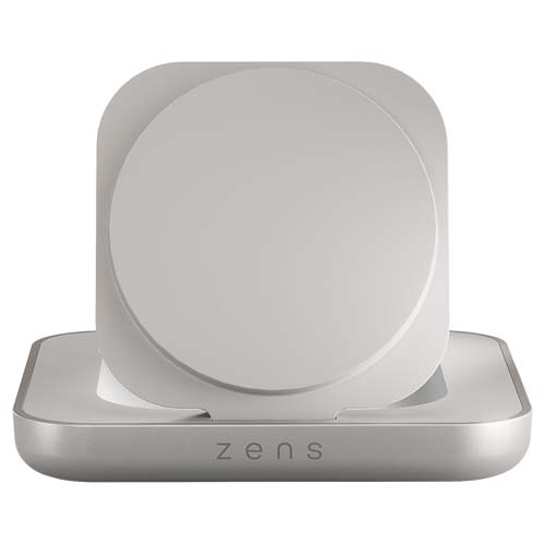 Chargeur magnétique 15 W à personnaliser Zens Blanc