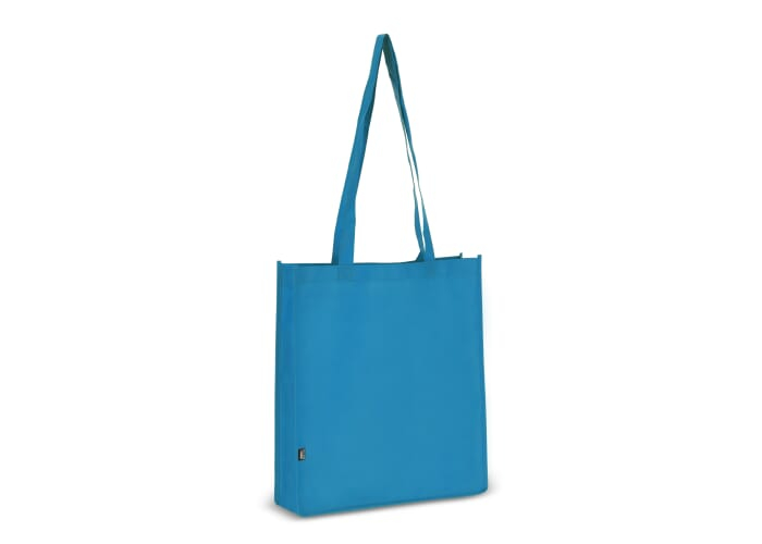 Sac cabas publicitaire rPET non tissé 75g Bleu