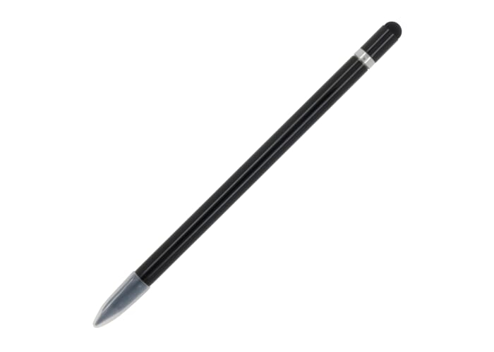 Crayon publicitaire avec mine longue durée et gomme Noir