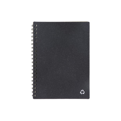 Carnet de notes en cuir recyclé personnalisable Midi