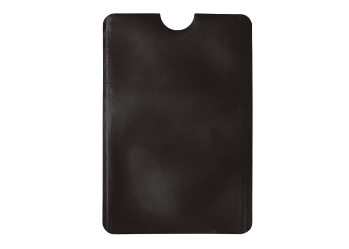 Porte-cartes promotionnel anti-RFID Noir