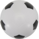 Vue du dessus d’un baume à lèvres en forme de ballon de football, sans marquage apparent
