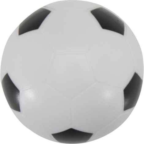Vue du dessus d’un baume à lèvres en forme de ballon de football, sans marquage apparent