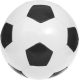 Ballon de football vu de face sous un autre angle sans marquage visible