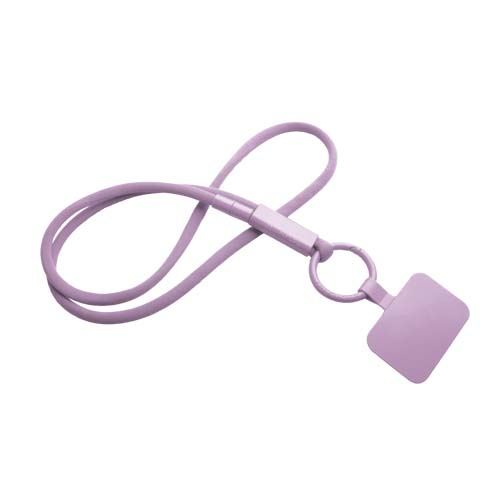 Lanyard porte-téléphone promotionnel Tubyard Lilas