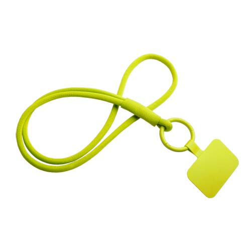 Cordon porte-téléphone personnalisé Tubyard Jaune