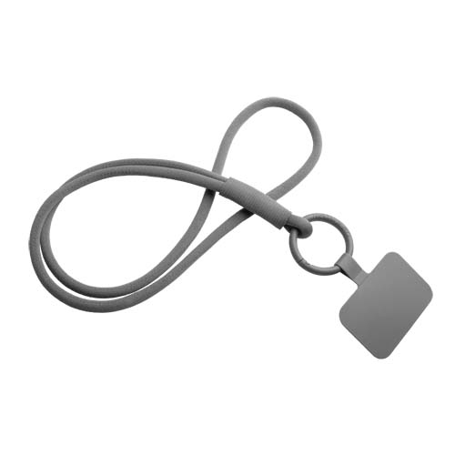 Cordon porte-téléphone personnalisé Tubyard Gris