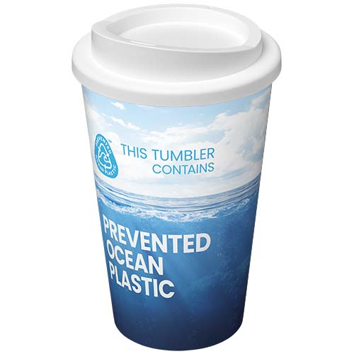 Gobelet à emporter 350 ml à personnaliser Brite-Americano POP Blanc