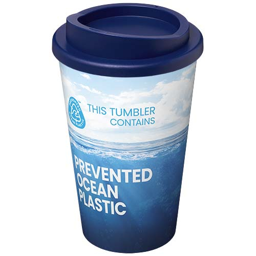 Gobelet à emporter 350 ml à personnaliser Brite-Americano POP Bleu