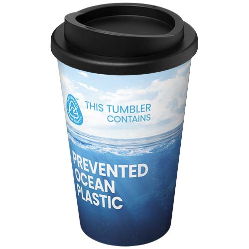 Gobelet à emporter 350 ml à personnaliser Brite-Americano POP Noir