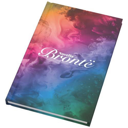 Carnet personnalisé A5 100 feuilles mat Novella Brontë Blanc
