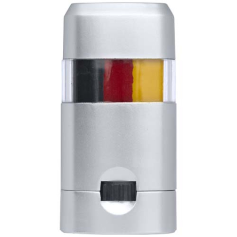 Maquillage visage drapeau publicitaire Vibran