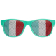 Lunettes de soleil drapeau promotionnelles Vision