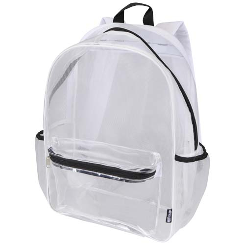 Sac dos transparent 18 L publicitaire Mesh Blanc