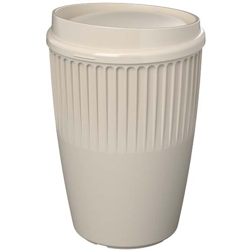 Gobelet à couvercle personnalisé 350 ml Cirrus POP Grès