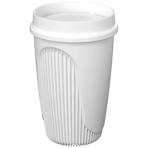 Gobelet nomade 350 ml personnalisable Alto POP Blanc