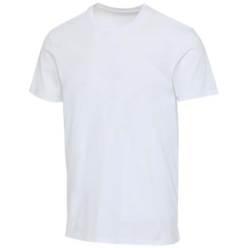 T-shirt unisexe publicitaire 160 g/m² coton bio Azurite Blanc