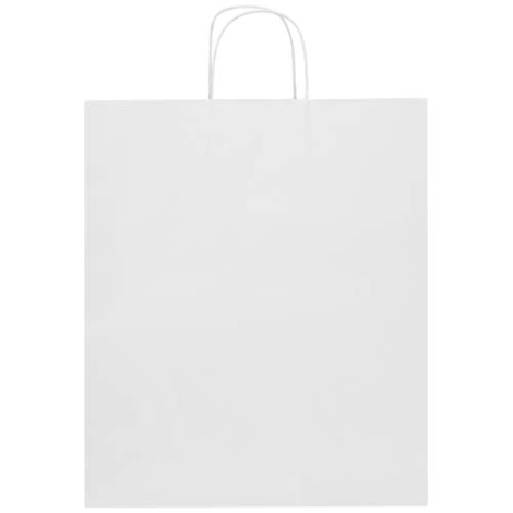 Sac papier kraft personnalisé avec poignées torsadées