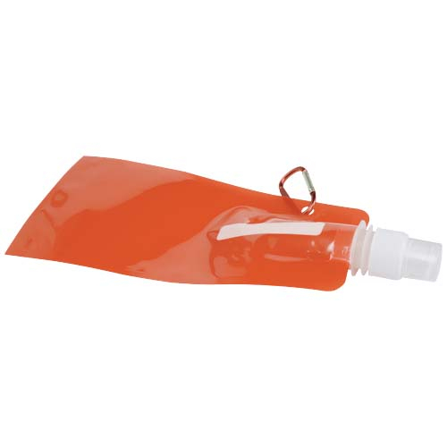 Bouteille d’eau pliable personnalisée 480 ml Sipzy Orange