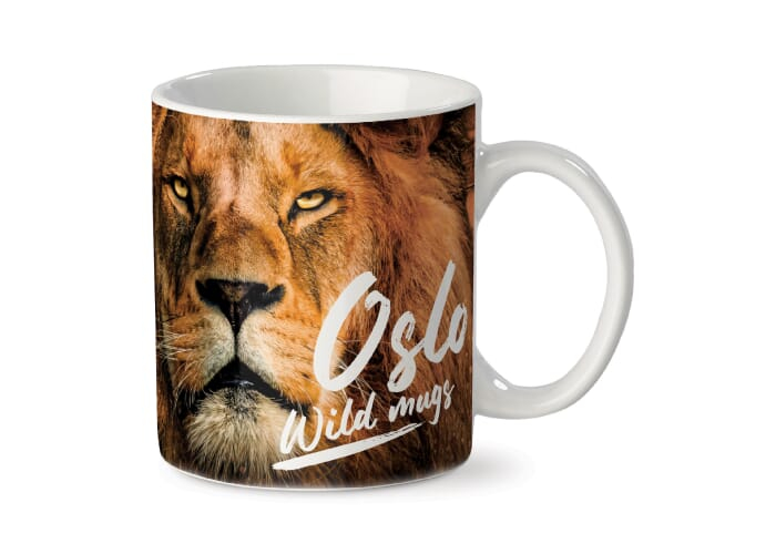 Mug personnalisable en sublimation 300 ml - Oslo Blanc