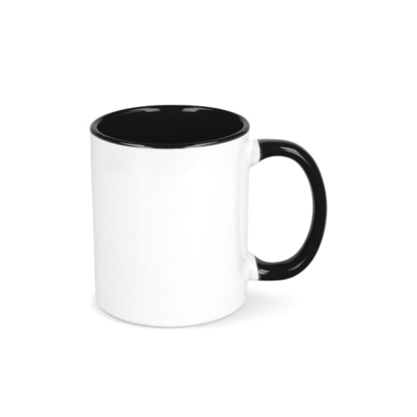 Mug intérieur et anse colorés à personnaliser 300ml Oslo
