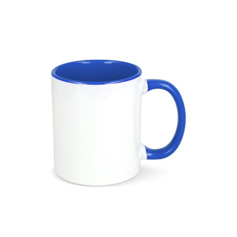 Mug intérieur et anse colorés à personnaliser 300ml Oslo