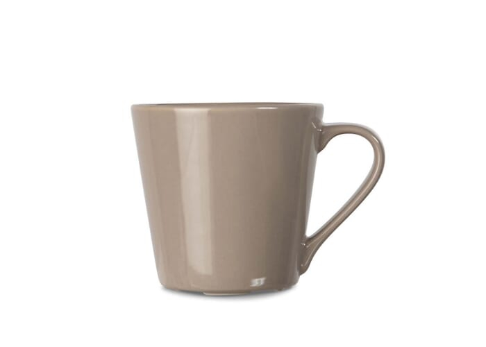 Mug 200 ml en grès à personnaliser Sagaform Brazil Beige