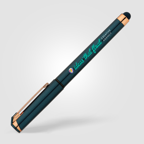Stylo stylet publicitaire Islander Gel Pearl Rose Gold