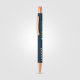 Stylo avec stylet publicitaire Bowie Or Rose Stylo avec stylet publicitaire Bowie Or Rose