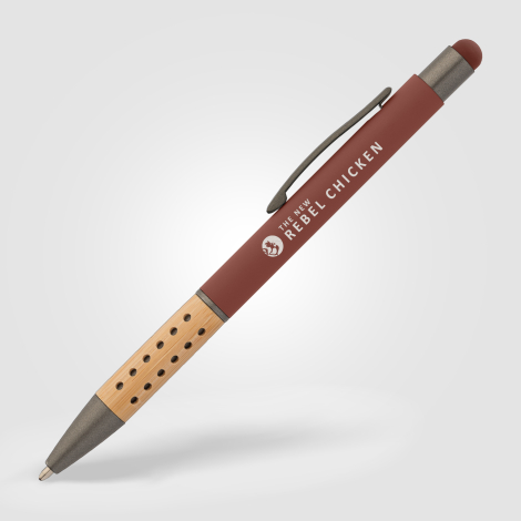 Stylet stylo promotionnel Bowie Bamboo Grip