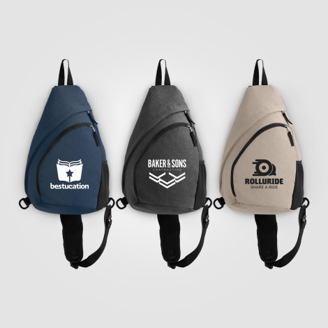 Sac bandoulière publicitaire rPET 15 L réglable Helsinki