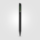 Stylo bille publicitaire aluminium recyclé finition soft-touch Volos Stylo bille publicitaire aluminium recyclé finition soft-touch Volos